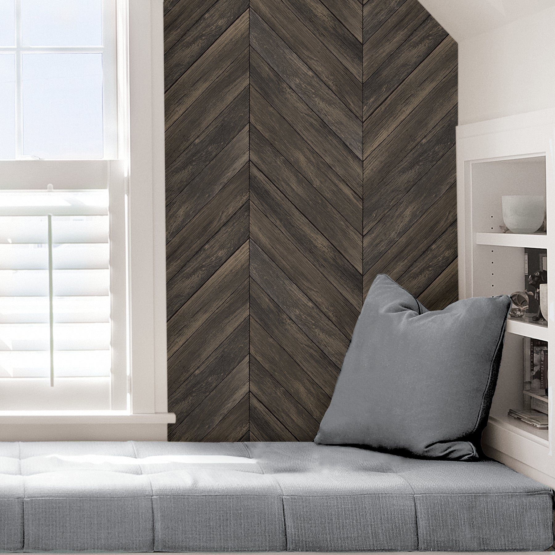 Wildwood P&S Wallpaper in a room setting