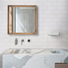 Metro Rolled Backsplash in a room setting