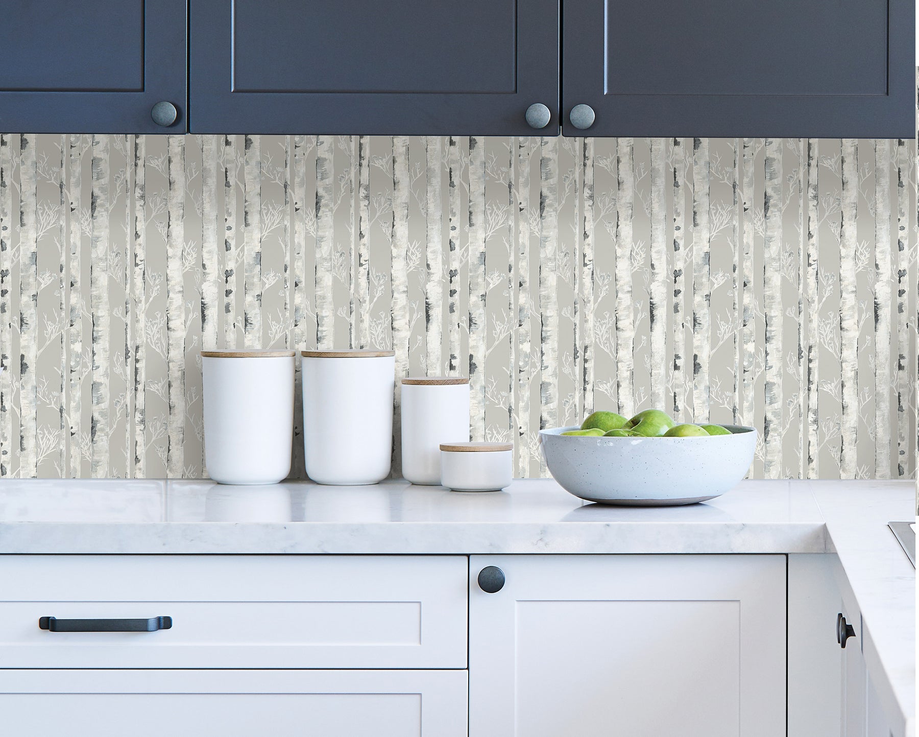 Birchdale P&S Wallpaper in a room setting