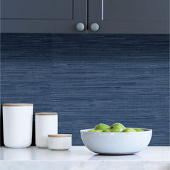 Avery Weave P&S Wallpaper in a room setting