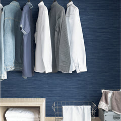 Avery Weave P&S Wallpaper in a room setting
