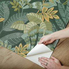 Yara Peel and Stick Wallpaper - how to peel