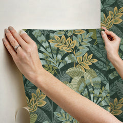 Yara Peel and Stick Wallpaper - how to stick
