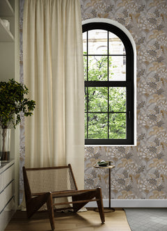 Yara Peel and Stick Wallpaper in a room setting
