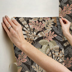 Yara Peel and Stick Wallpaper - how to stick