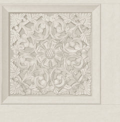Carved Floral Peel and Stick Wallpaper by WallPops