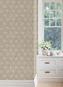 Nabela Noor Home Aliviya Peel and Stick Wallpaper in a room setting