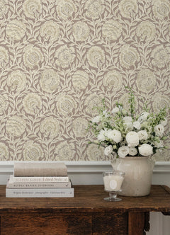 Nabela Noor Home Aliviya Peel and Stick Wallpaper in a room setting
