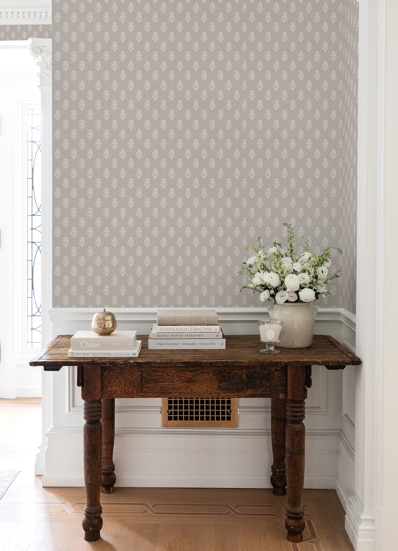 Nabela Noor Home Safia Peel and Stick Wallpaper in a room setting