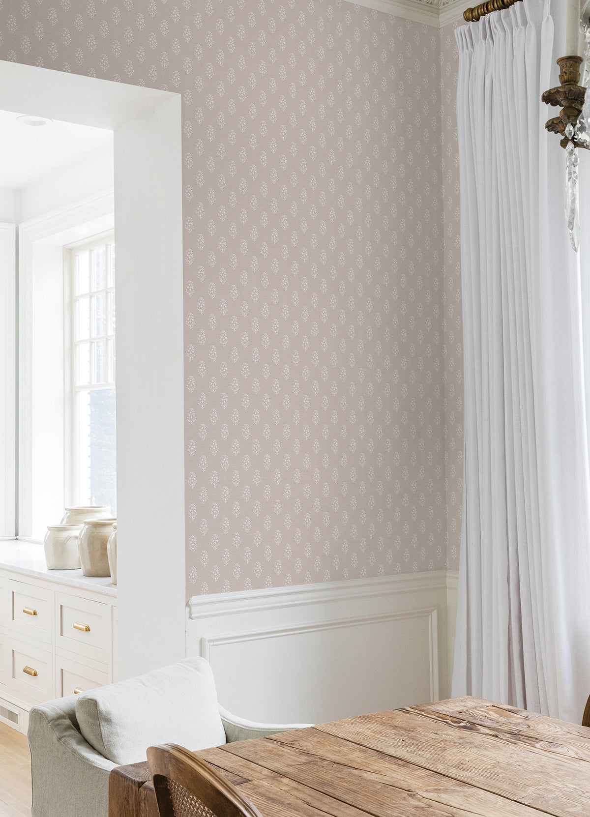 Nabela Noor Home Safia Peel and Stick Wallpaper in a room setting