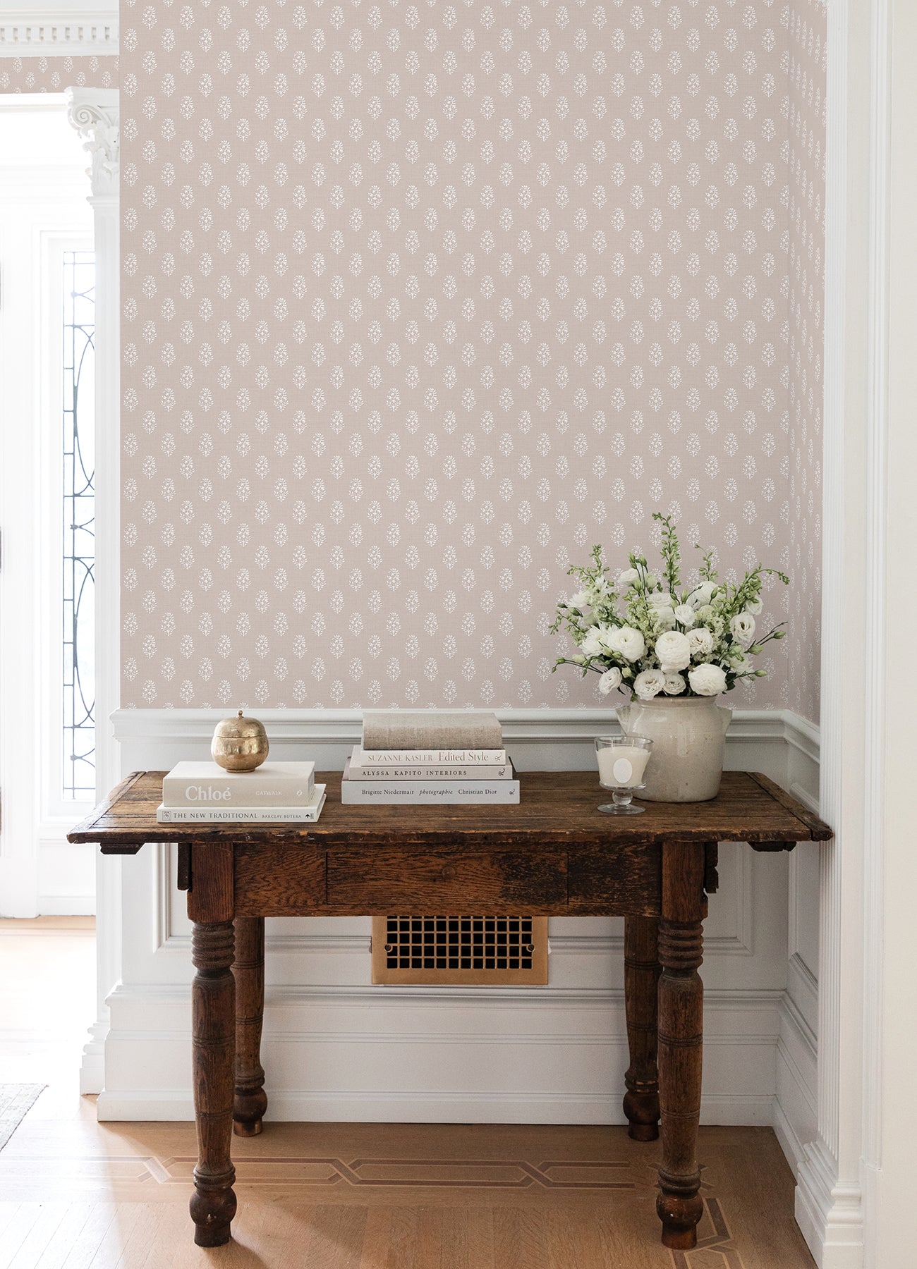 Nabela Noor Home Safia Peel and Stick Wallpaper in a room setting