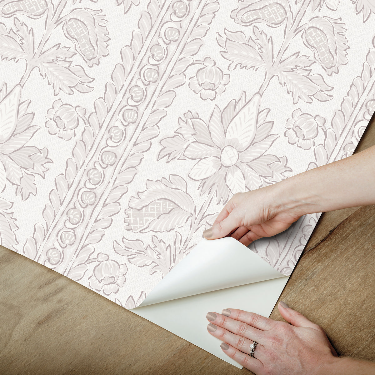 Nabela Noor Home Zareen Peel and Stick Wallpaper - how to peel