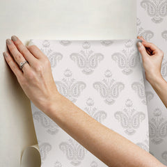 Nabela Noor Home Fazia Peel and Stick Wallpaper - how to stick