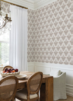 Nabela Noor Home Fazia Peel and Stick Wallpaper in a room setting