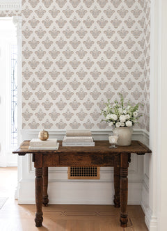 Nabela Noor Home Fazia Peel and Stick Wallpaper in a room setting