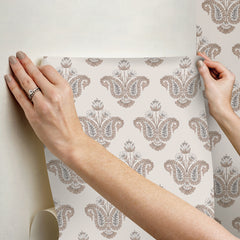Nabela Noor Home Fazia Peel and Stick Wallpaper - how to stick