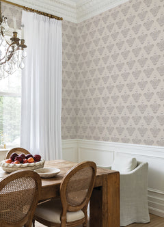 Nabela Noor Home Fazia Peel and Stick Wallpaper in a room setting