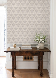 Nabela Noor Home Fazia Peel and Stick Wallpaper in a room setting