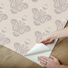 Nabela Noor Home Fazia Peel and Stick Wallpaper - how to peel