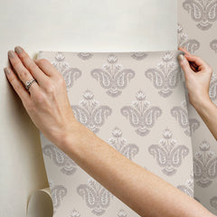 Nabela Noor Home Fazia Peel and Stick Wallpaper - how to stick