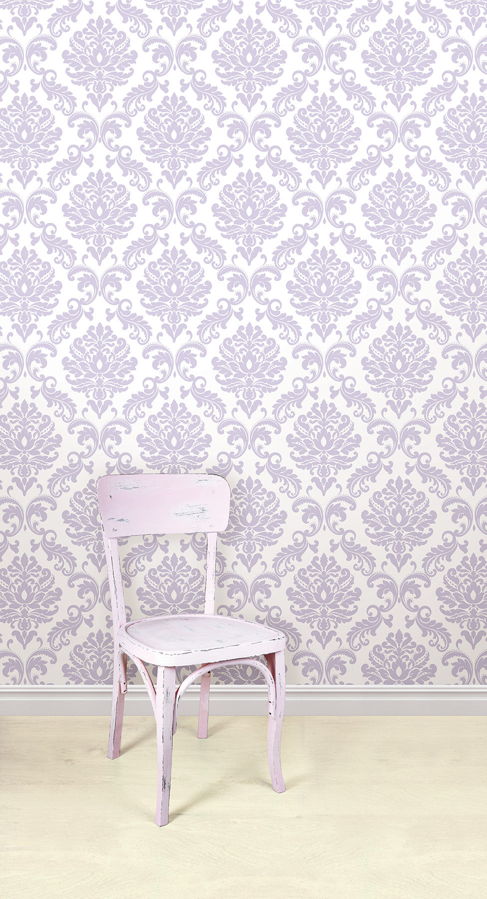 Ariel P&S Wallpaper in a room setting