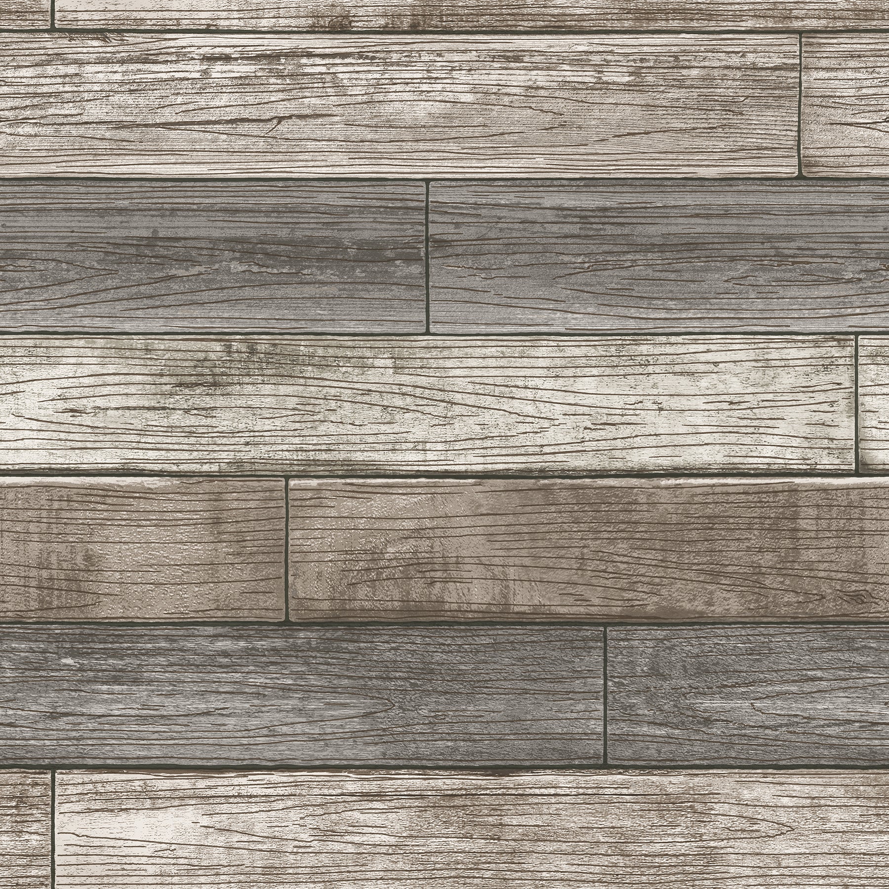 Reclaimed Wood Plank Peel And Stick Wallpaper by WallPops
