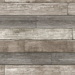 Reclaimed Wood Plank Peel And Stick Wallpaper by WallPops