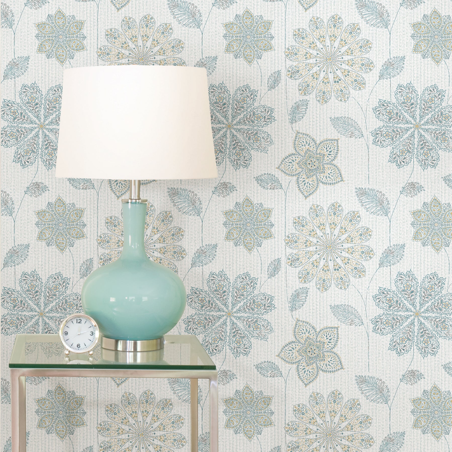 Gypsy Floral Peel And Stick Wallpaper