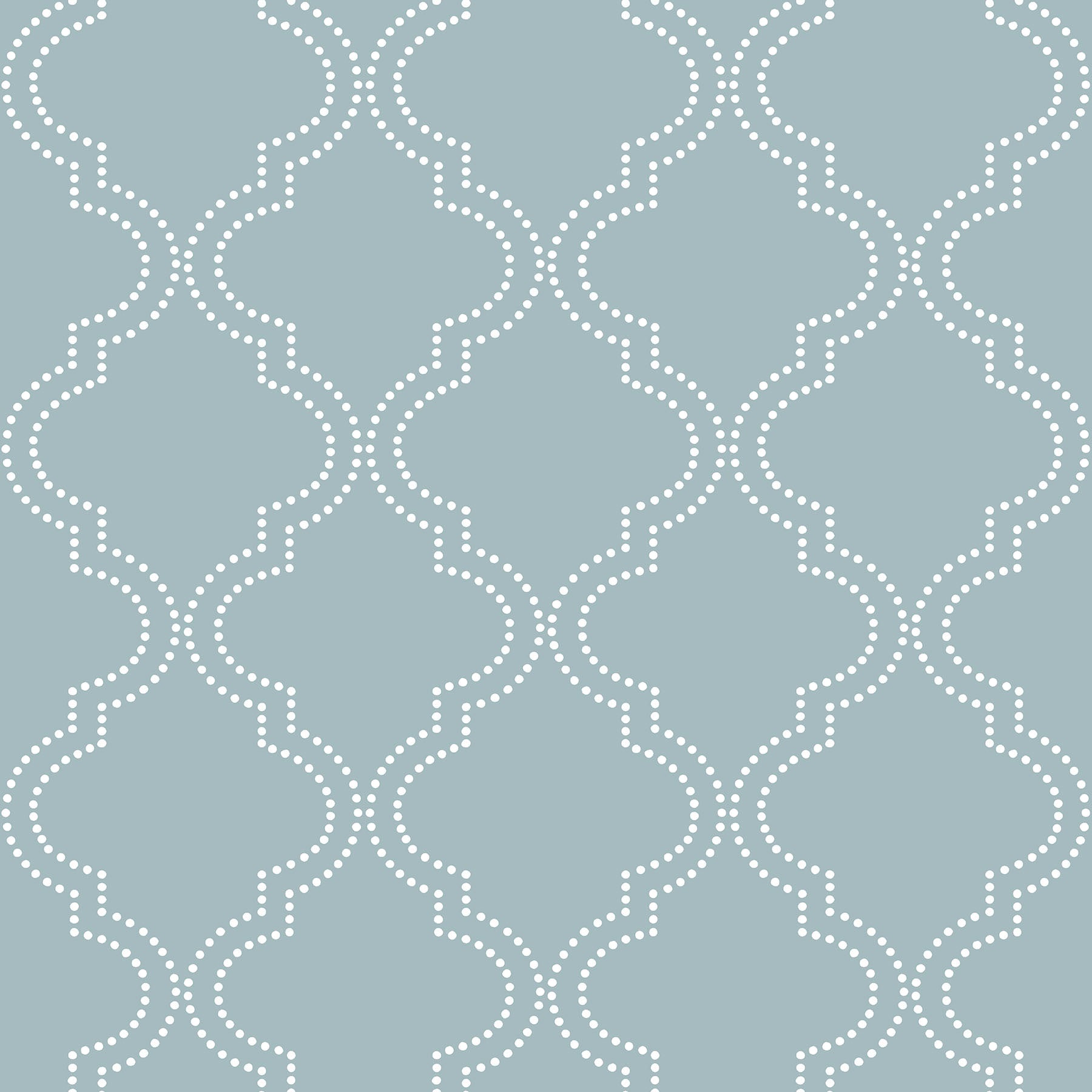 Quatrefoil P&S Wallpaper by WallPops