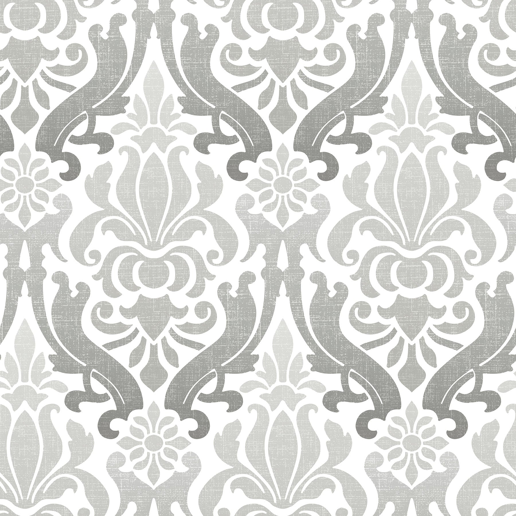 Nouveau Damask Peel And Stick Wallpaper by WallPops