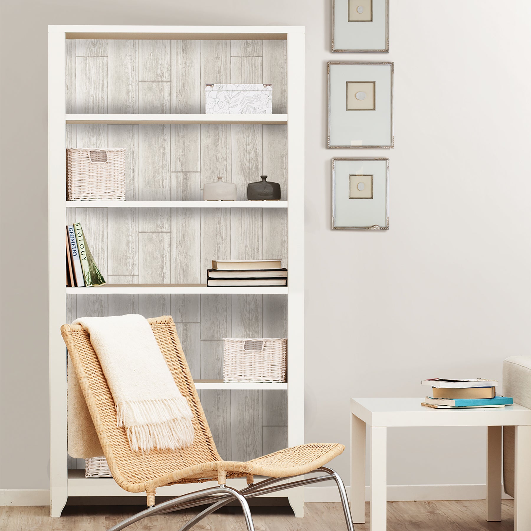 Serene Peel And Stick Wallpaper in a room setting