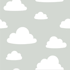 Clouds Peel And Stick Wallpaper by WallPops