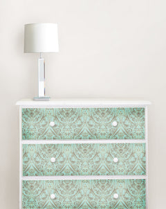 Nomad Damask Peel And Stick Wallpaper