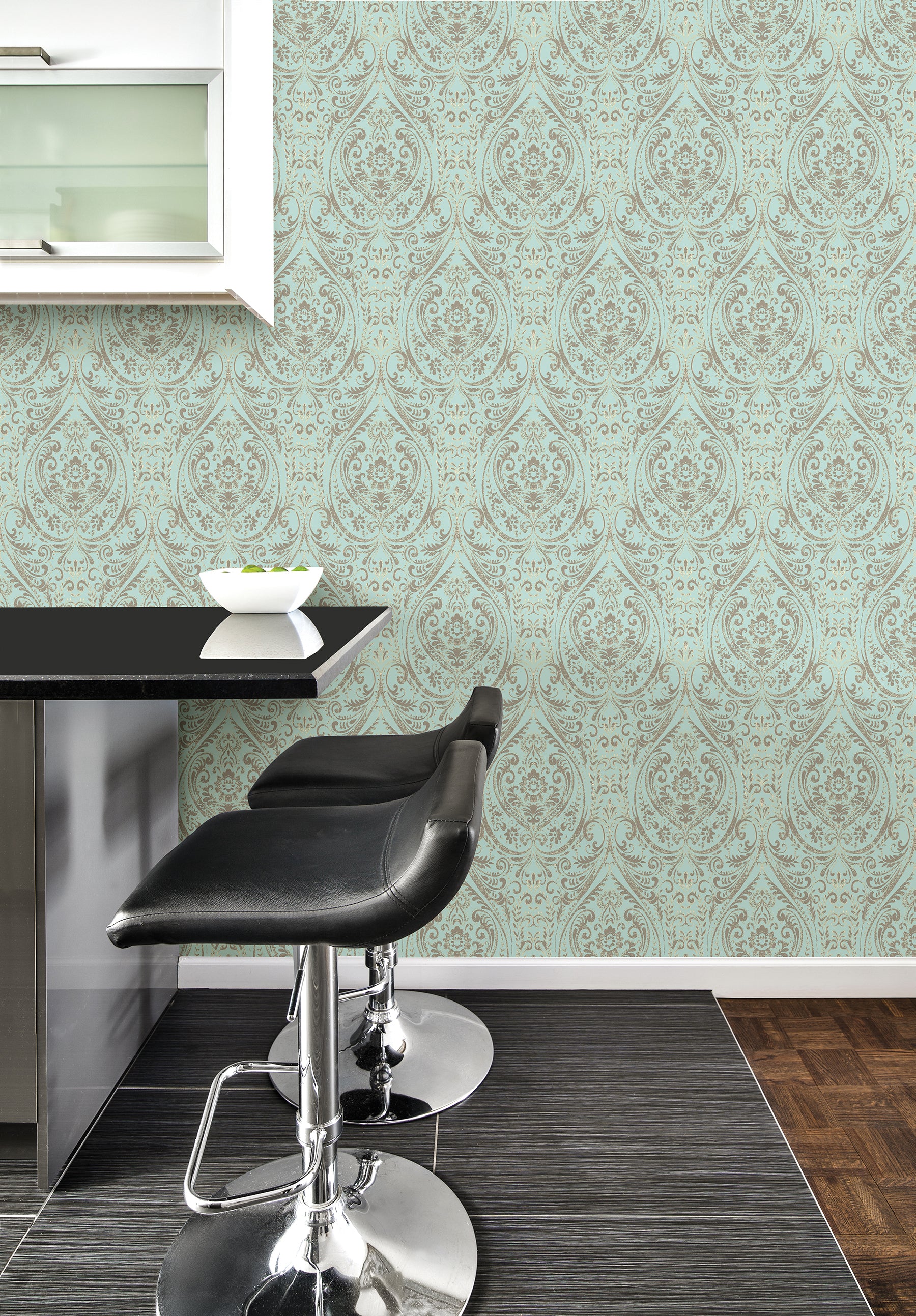 Nomad Damask Peel And Stick Wallpaper