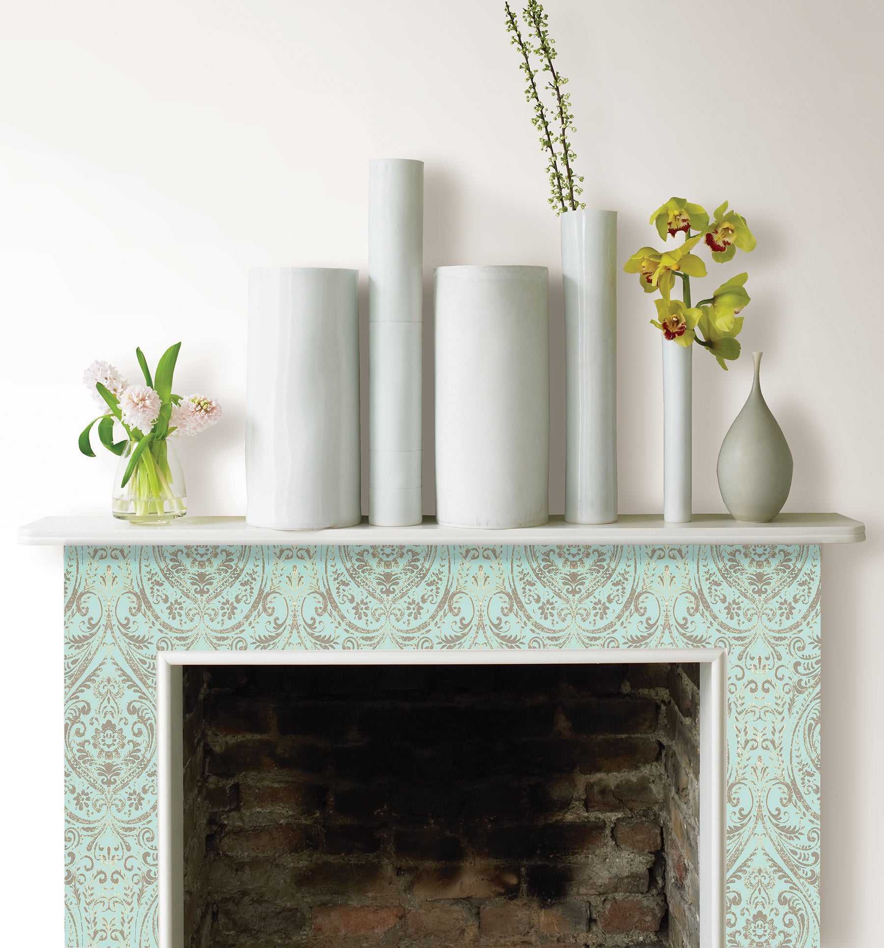 Nomad Damask Peel And Stick Wallpaper