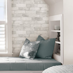 Loft P&S Wallpaper in a room setting