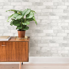 Loft P&S Wallpaper in a room setting