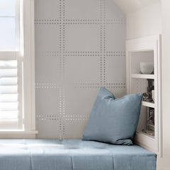 Tailored Peel & Stick Wallpaper in a room setting