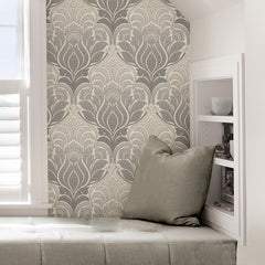 Charisma P&S Wallpaper in a room setting