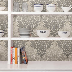 Charisma P&S Wallpaper in a room setting