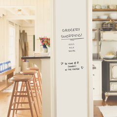 Dry Erase Peel & Stick Wallpaper in a room setting