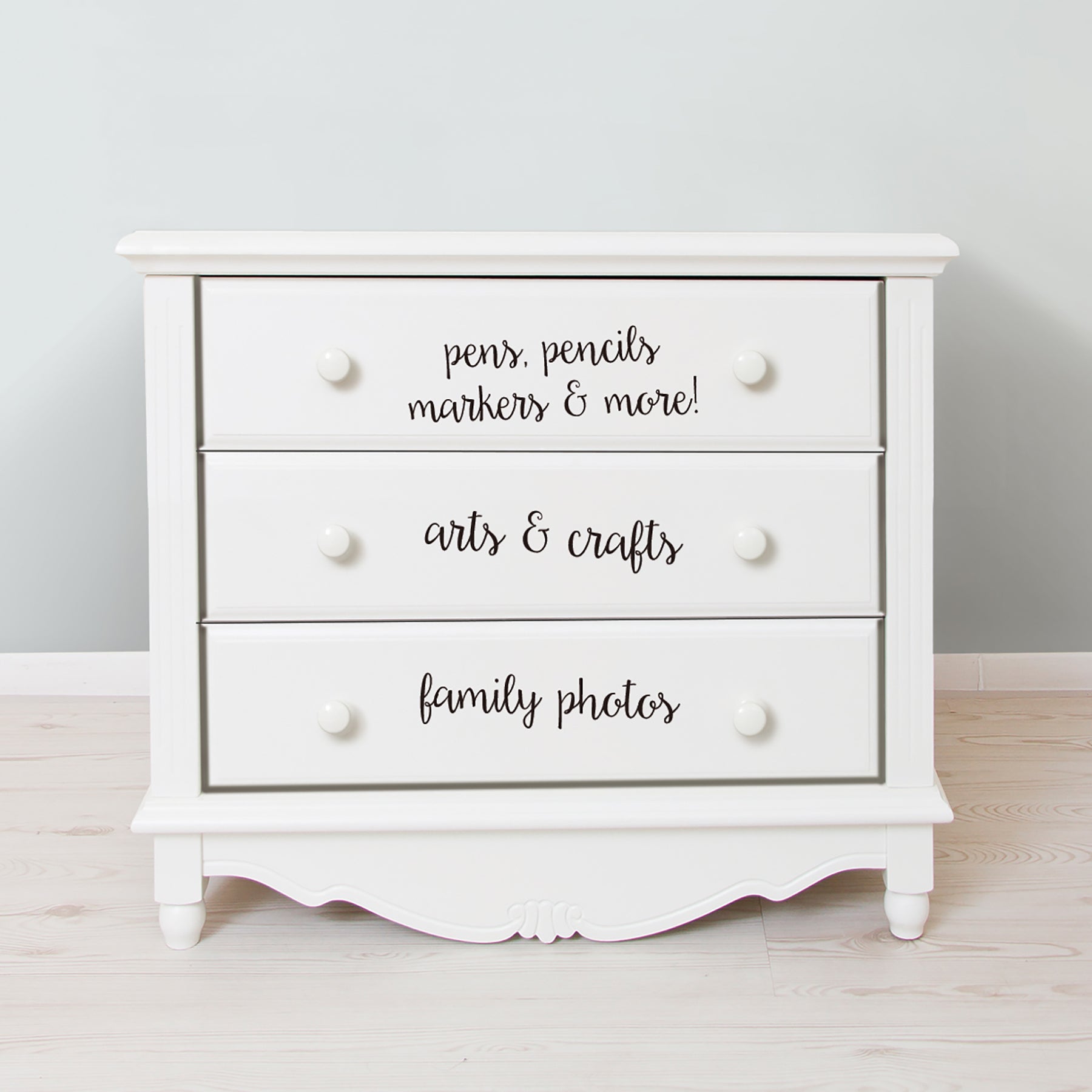 Dry Erase Peel & Stick Wallpaper in a room setting