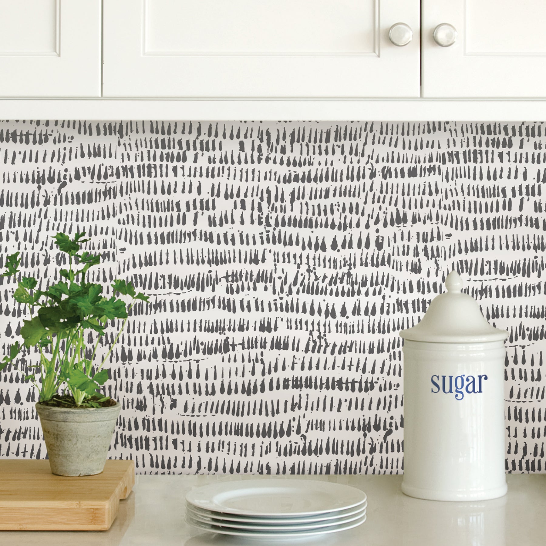 Kylver P&S Wallpaper in a room setting