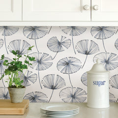 Aya Peel & Stick Wallpaper in a room setting