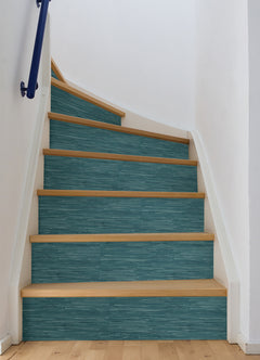 Grassweave P&S Wallpaper in a room setting