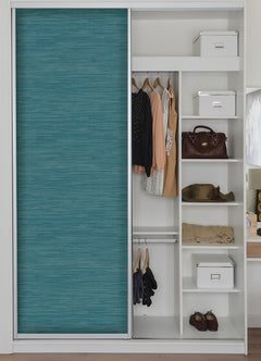 Grassweave P&S Wallpaper in a room setting