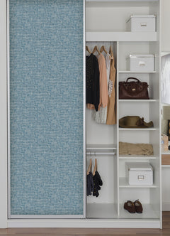 Poplin Texture P&S Wallpaper in a room setting