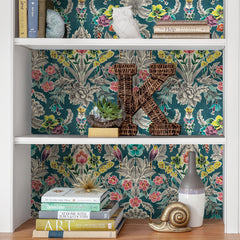Summer Love P&S Wallpaper in a room setting