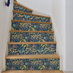 Groovy Garden P&S Wallpaper in a room setting
