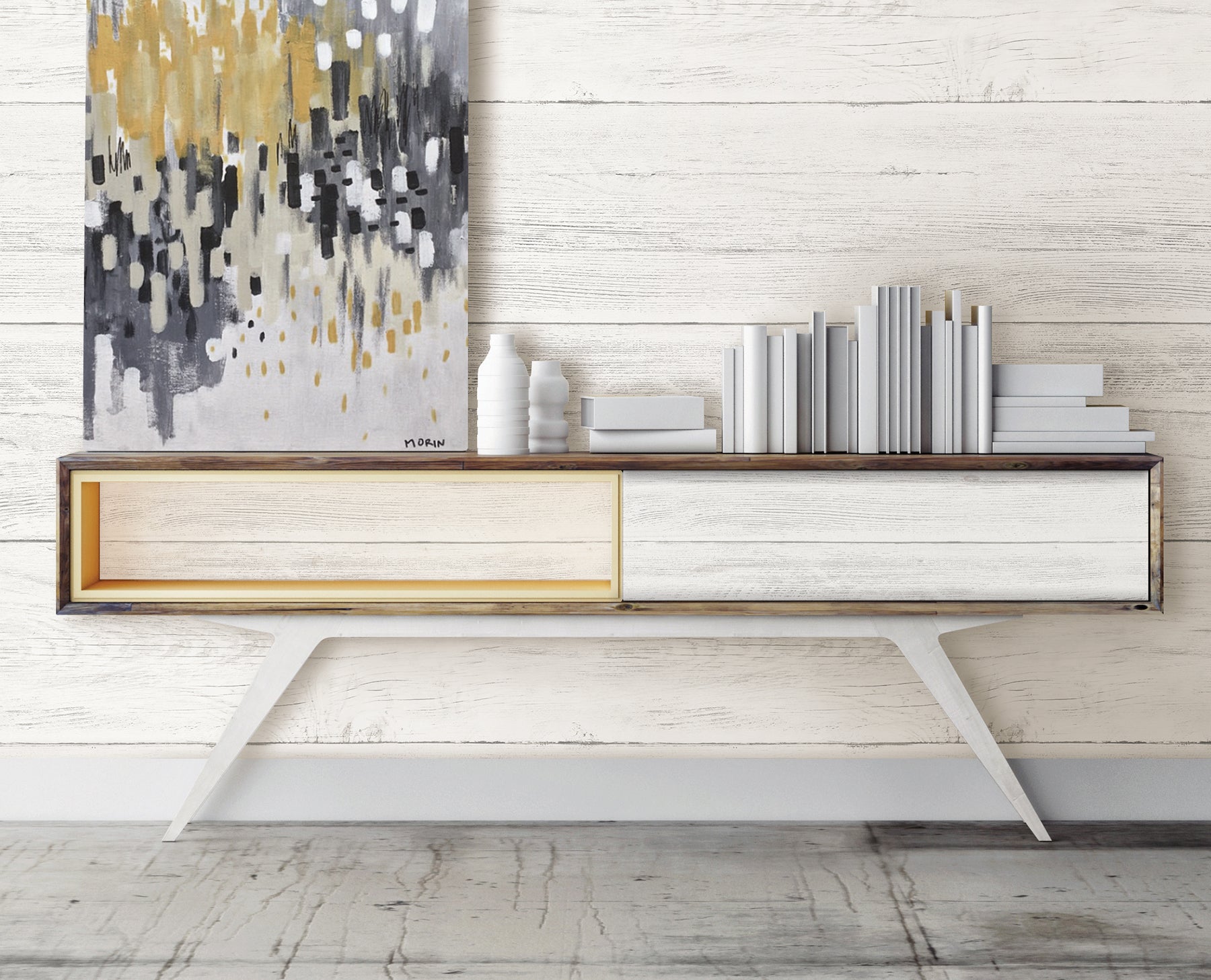 Shiplap Peel And Stick Wallpaper